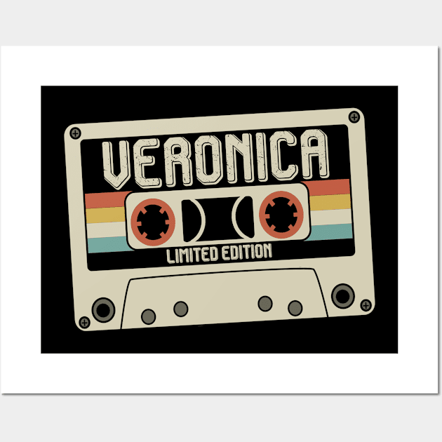 Veronica - Limited Edition - Vintage Style Wall Art by Debbie Art